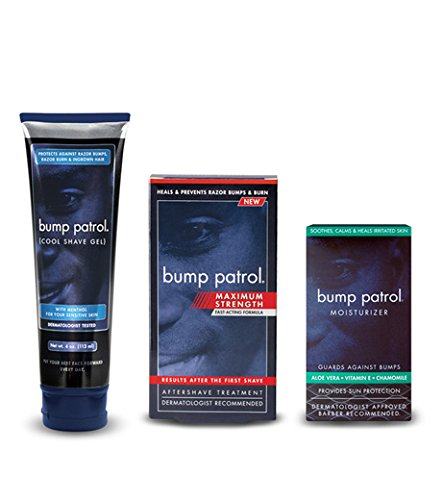 The Bump Patrol Maximum Strength Aftershave Razor Treatment Set of 3 Bundle 0