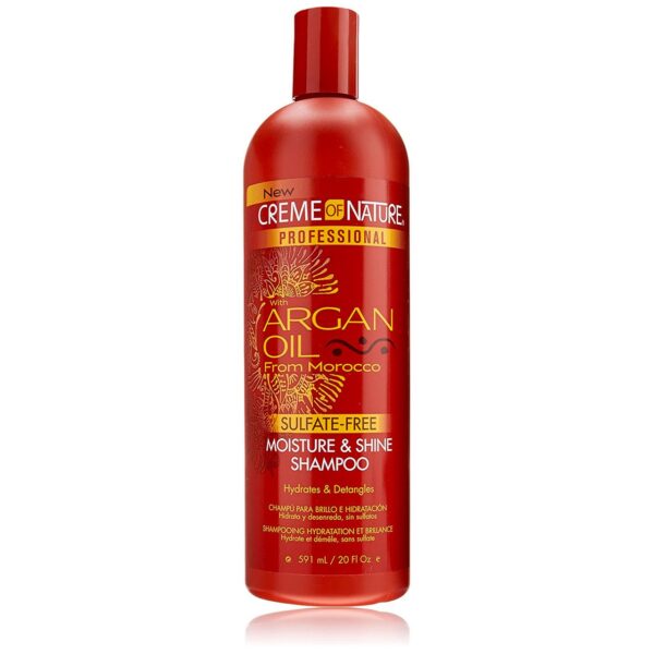 creme of nature argan oil moisture shine shampoo 20oz