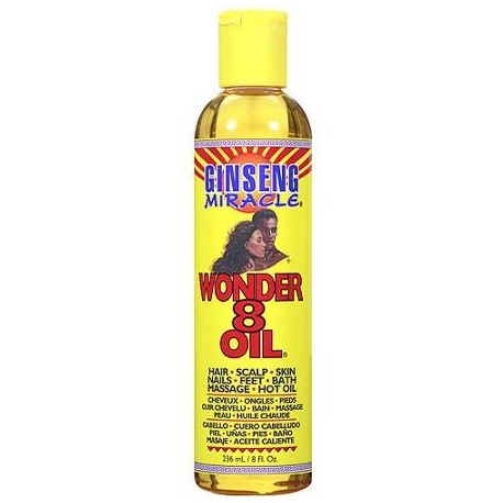 ginseng miracle wonder 8 oil hair and skin oil