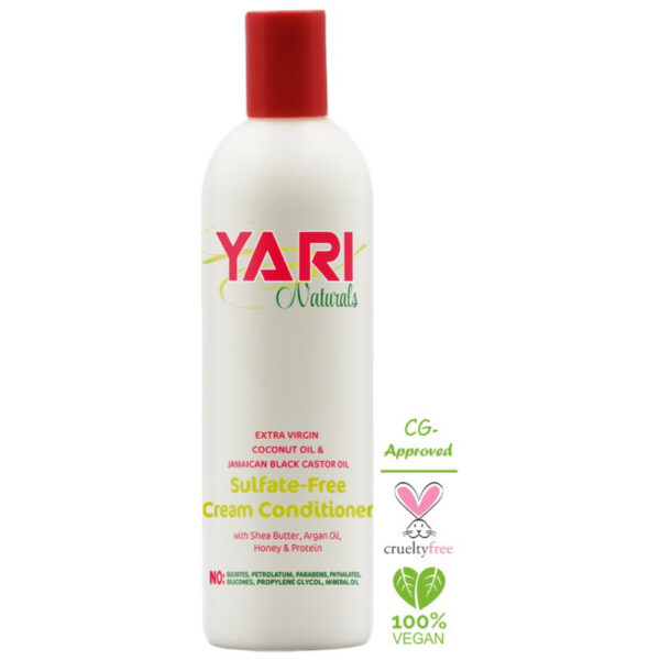 yari naturals sulfate free cream conditioner 375ml