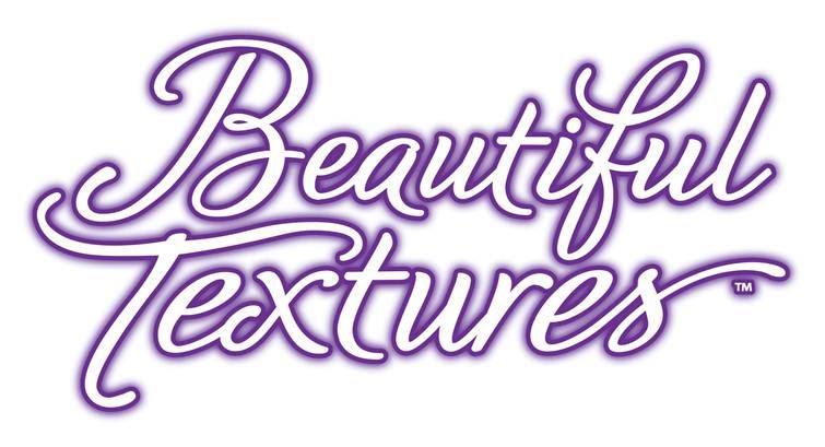 Beautiful Textures logo purple and white 1